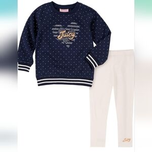 Juicy Couture Girls 2 Piece Tunic Set NWT Size 12